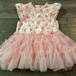 Little Me Baby Girl Pink Tutu Dress 6 Months